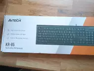 клавиатура за настолен компютър. Модел a4tech kr 85 ps2 черн