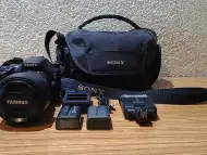фотоапарат, камера sony slt - A58 обектив TAMRON Model B018