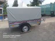 Туристическо ремарке REPO RPP с брезент и шпригли