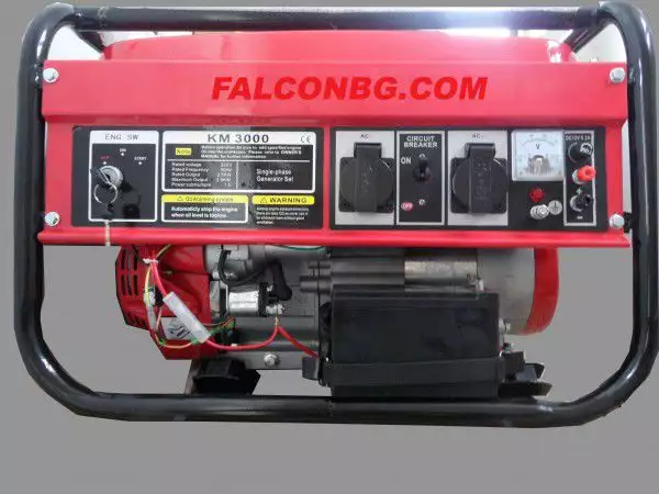 1. Снимка на Бензинов генератор със ел.стартер и акумулатор 3.0 KW