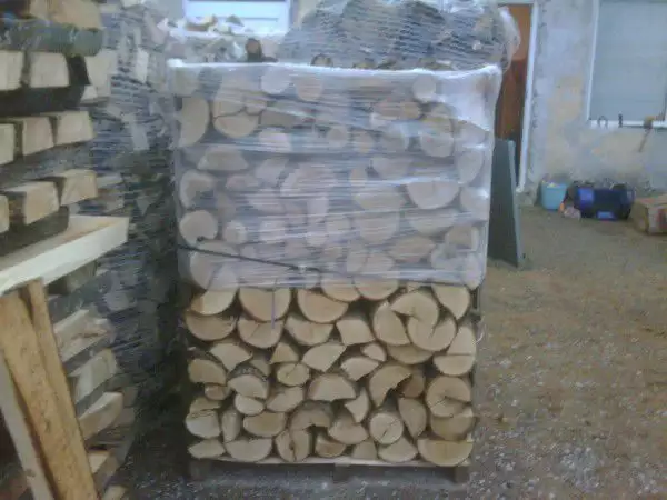 Дърва за огрев - палетезирани
