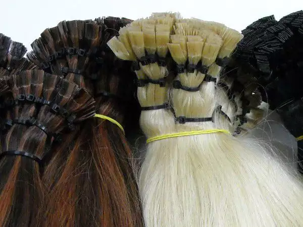 9. Снимка на Висококачествена индийска коса