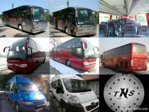 Автобусен транспорт, превоз за фирми, предприятия и фабрики