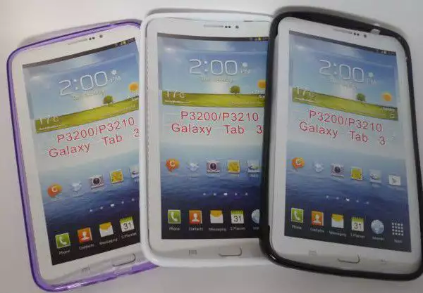 2. Снимка на Силиконов калъф за Samsung Galaxy Tab 3, 7 инча P3200, 