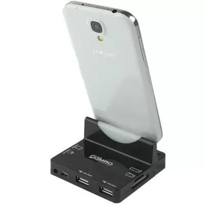 8. Снимка на Настолни Зарядни за Самсунг и iPhon - Черни и Бели на цвят