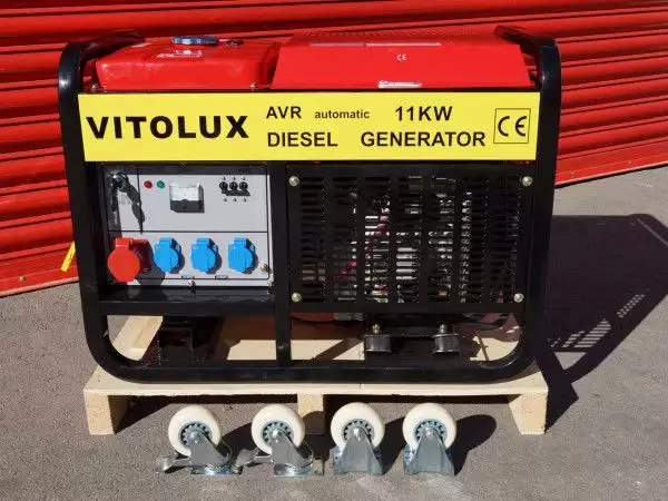 1. Снимка на 11KW НОВИ Дизелови трифазни генератори с вградена автоматика