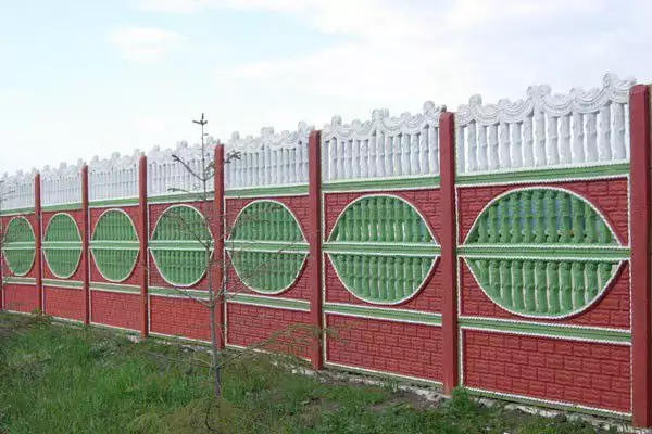 3. Снимка на Бетонови релефни армирани огради