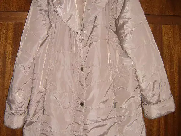 1. Снимка на Шушлеково палто цвят капучино
