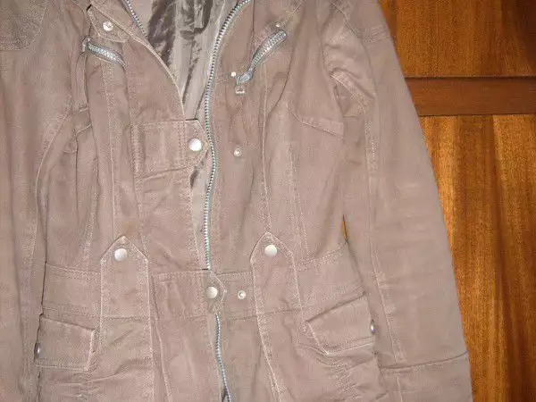 3. Снимка на Светло - кафяво джинсово яке