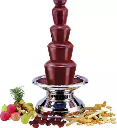 1. Снимка на Well Maxi фонтан за шоколад на 4 и 5 нива