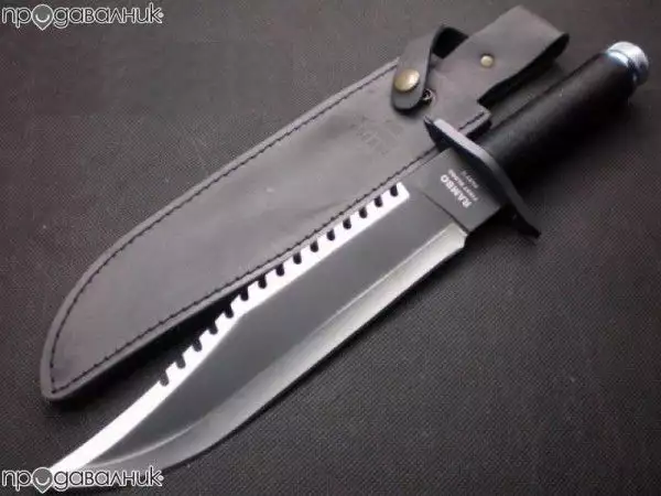 Нож РАМБО II за оцеляване - RAMBO II surviving