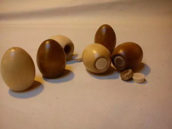 3. Снимка на Дървени яйца