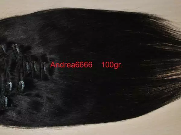 1. Снимка на Естествена коса. 100гр., 51см, 1В