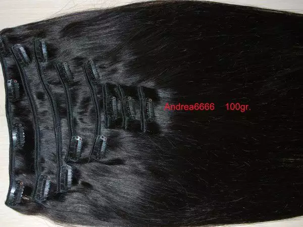 Естествена коса. 100гр., 51см, 1В