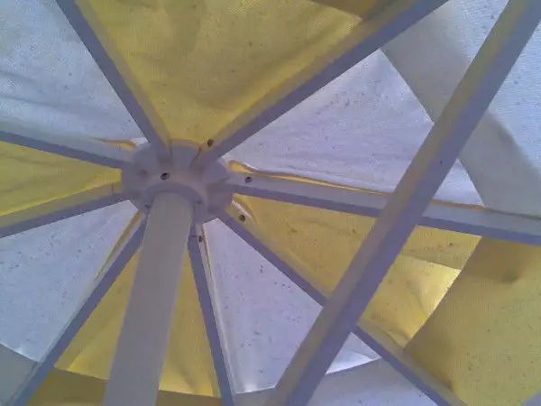 3. Снимка на Ремонт на алуминйеви чадъри