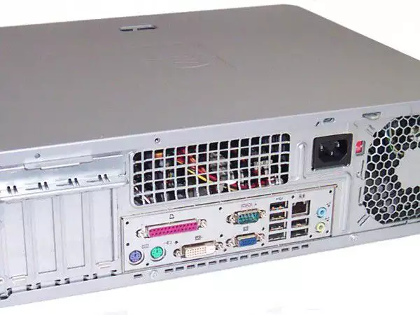 Компютър HP двуядрен 2.5GHz , 1GB, 80GB, DVD, Windows
