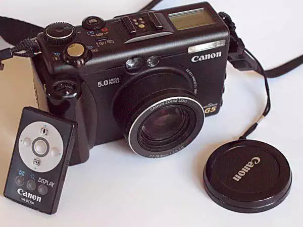 7. Снимка на Продавам цифров фотоапарат CANON G - 5 made in Japan
