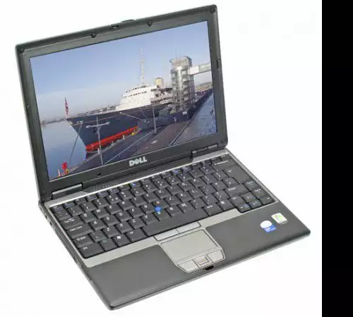 1. Снимка на Лаптоп DELL, двуядрен, 2GB RAM, 80GB HDD, WIFI, 12 LCD