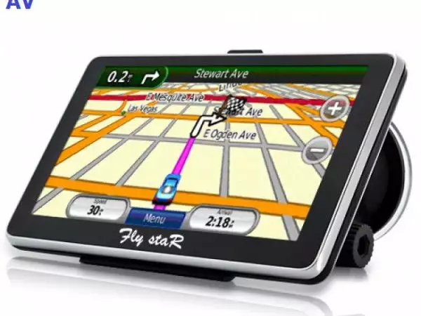 1. Снимка на GPS навигация с Блутут и AV