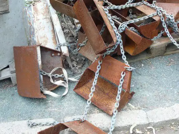 5. Снимка на Лопатки чугунени за бетонов възел
