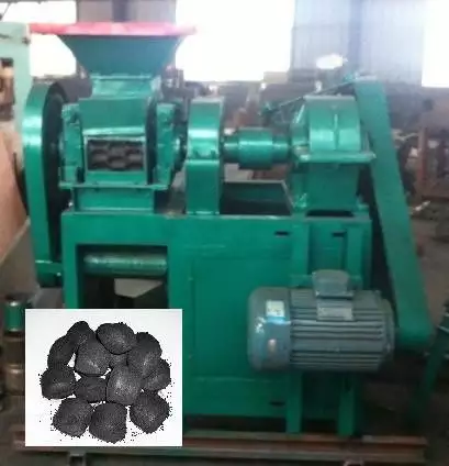 Машини за формоване - производство на дървени въглища
