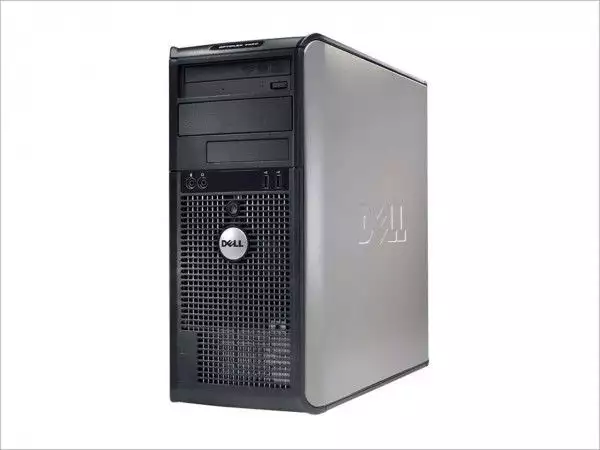 5. Снимка на Двуядрен компютър Dell - Dual Core 4GB RAM монитор 20