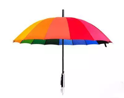 Цветен чадър Дъга