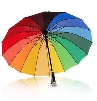 2. Снимка на Цветен чадър Дъга