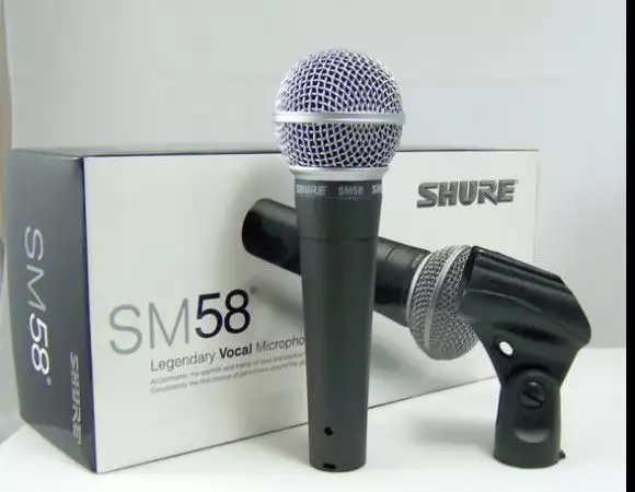 2. Снимка на Качествен микрофон Shure Sm58 жичен