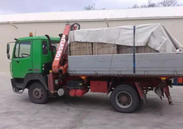 Камион до 6т. с КРАН до 8м.изхвърляне извозване на отпадъци