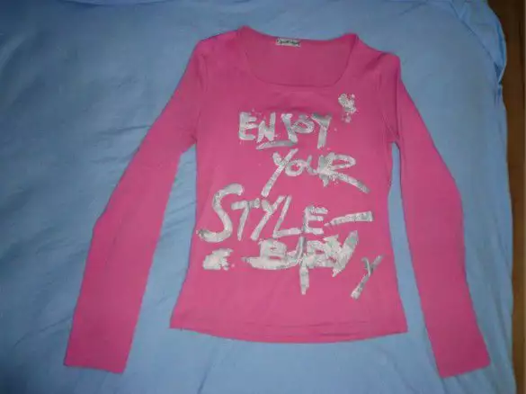 1. Снимка на Розова блуза