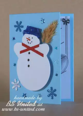 Коледни и Новогодишни ръчно изработени картички
