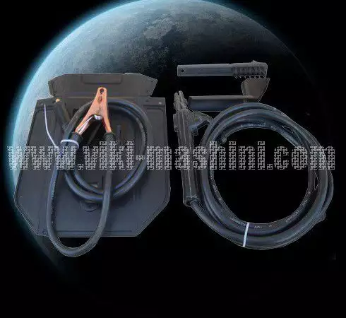 5. Снимка на Инверторни електрожени 180А с кабели, маска, чукче и четка