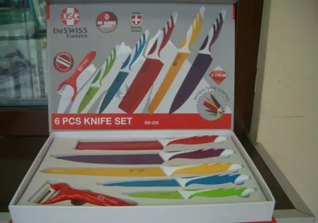 Нови Луксозни Качествени Швейцарски керамични ножове на Roy