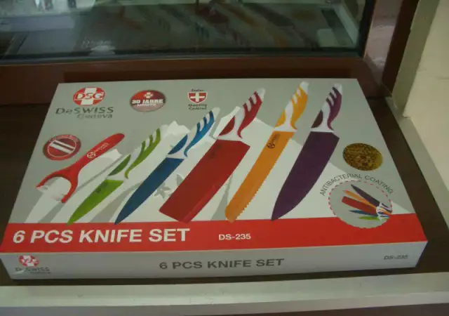 3. Снимка на Нови Луксозни Качествени Швейцарски керамични ножове на Roy