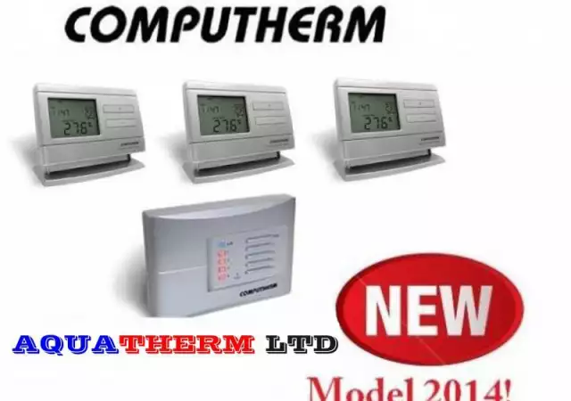 COMPUTHERM Q8RF - 3 Многозонов седмичен стаен термостат