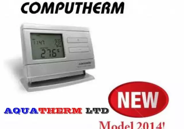 5. Снимка на COMPUTHERM Q8RF - 4 Многозонов седмичен стаен термостат