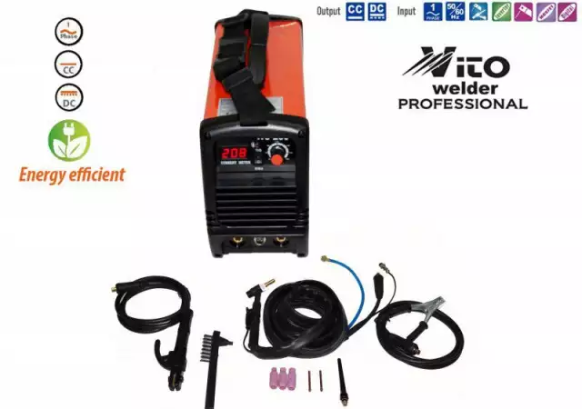 3. Снимка на Инверторни електрожени VITO - WS200 с аргон ръкохватка