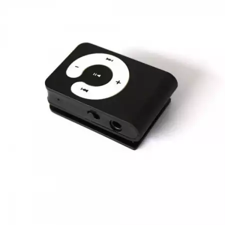 2. Снимка на Mini MP3 player МП3 плеър със слушалки и зарядно USB кабел