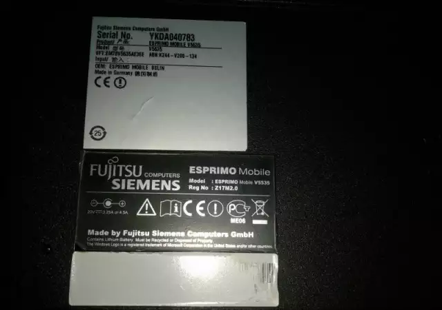 4. Снимка на Fudjisu Siemens модел Esprimo Mobail - лаптоп, камера - бонус