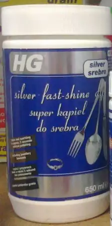 Висококачествен течен препарат за почистване на сребро