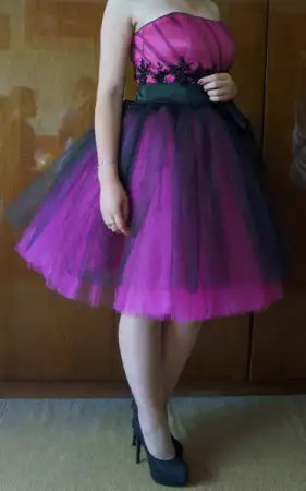 3. Снимка на Абитуриентска бална рокля ПОСЛЕДНО НАМАЛЕНИЕ Цвят цикламен