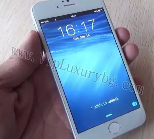 6. Снимка на iPhone 6 - Българско меню - Nano сим карта 16gb