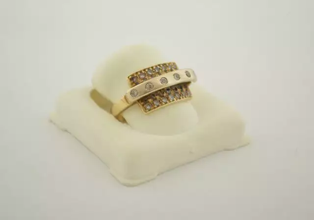 3. Снимка на дамски златен пръстен Д 30526 - 2