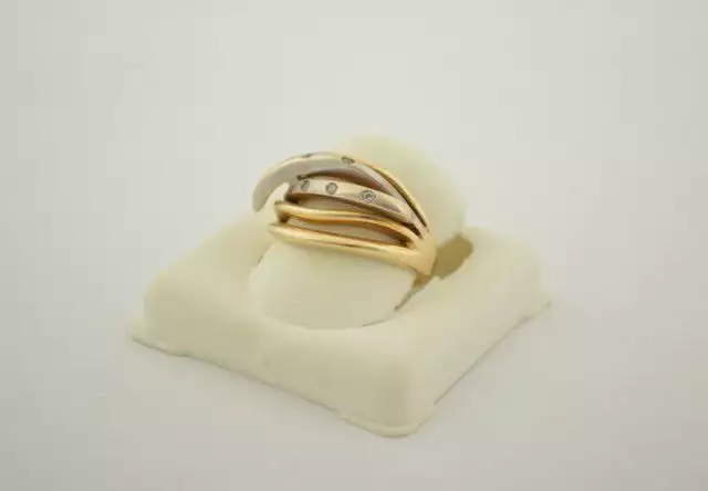 2. Снимка на дамски златен пръстен Д 32090 - 1