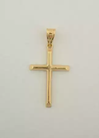Златна висулка - кръст Д 33659 - 5
