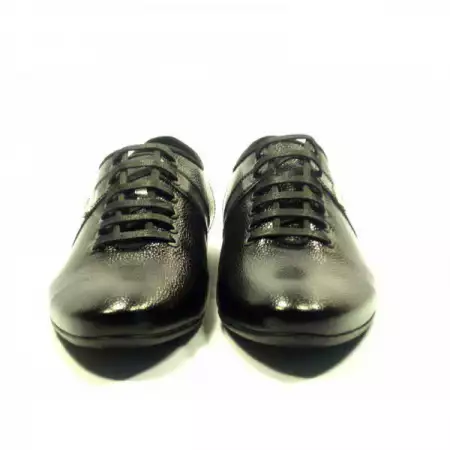 Елегантни мъжки обувки - шагренова кожа