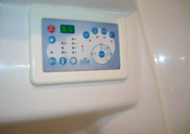 5. Снимка на Овална парна душ кабина с хидромасаж - марка , , титан, , 