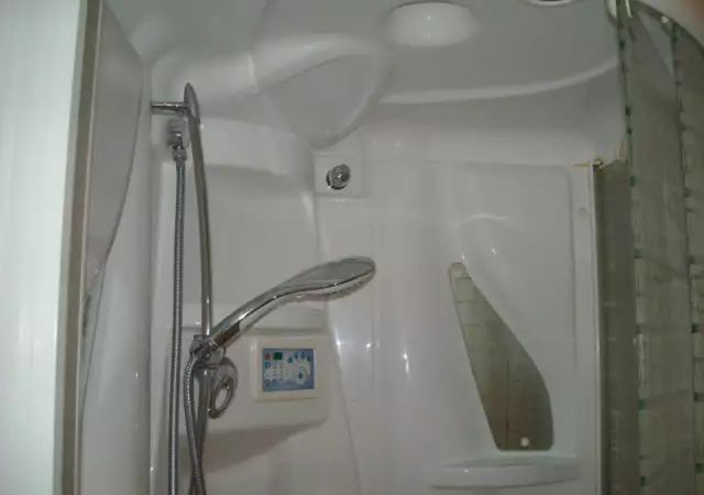 7. Снимка на Овална парна душ кабина с хидромасаж - марка , , титан, , 