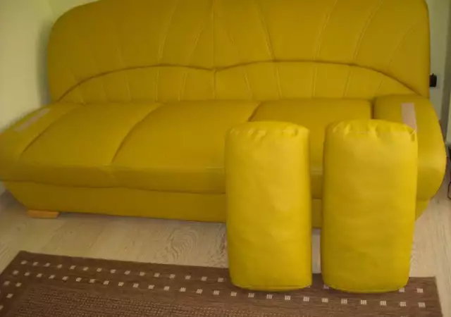 2. Снимка на Продавам кожен диван